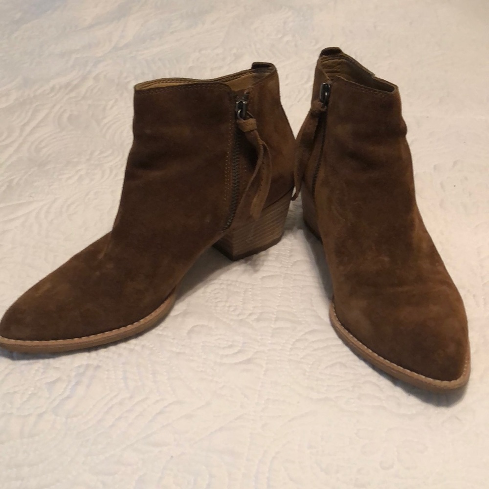 Dolce Vita Saddle Suede Bootie